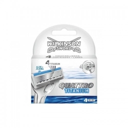 Wilkinson Quattro Titanium 4 Lame Per Rasoio