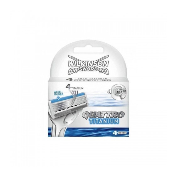 Wilkinson Quattro Titanium 4 Lame Per Rasoio