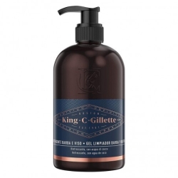 Gillette King C. Gillette Gel Detergente Barba E Viso 350 ml