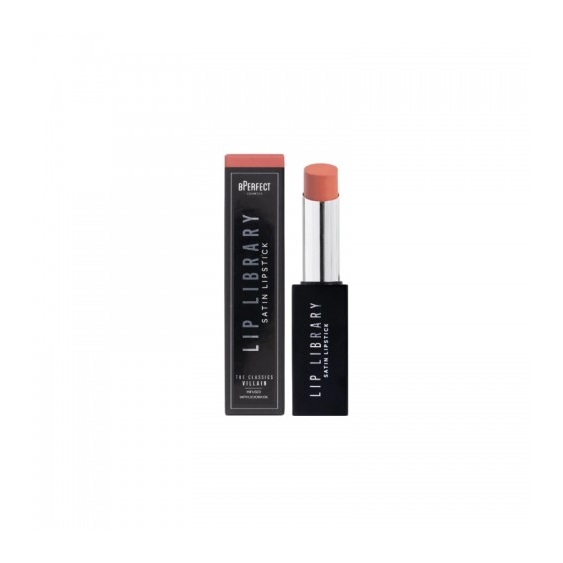 Bperfect Lip Library Satin Lipstick Rossetto Satinato Villain