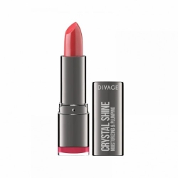 Divage Lipstick Crystal Shine Rossetto Setoso E Leggero N.05 Passion Peach
