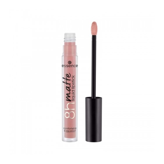 Essence 8H Matte Liquid Lipstick Rossetto Liquido N.03 Soft Beige
