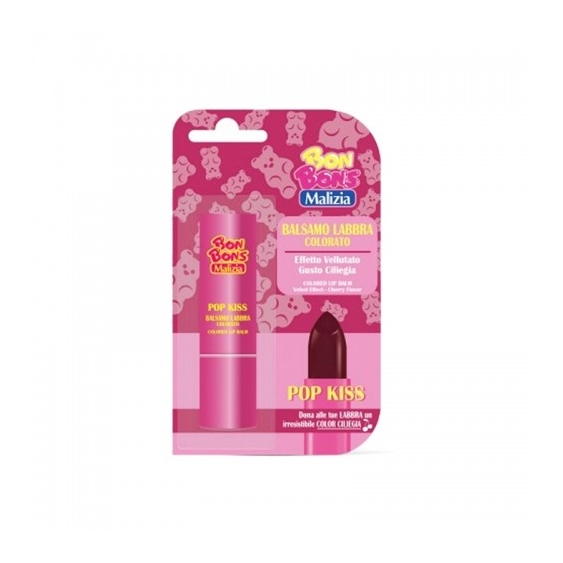 Malizia Bon Bons Balsamo Labbra Colorato Pop Kiss
