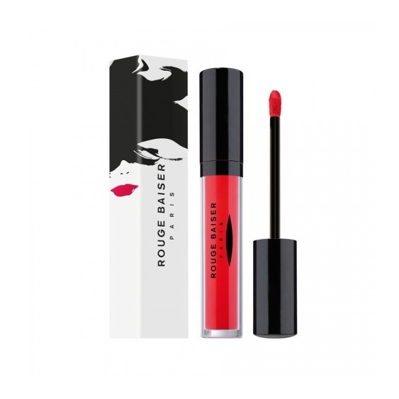 Rouge Baiser Laque À Lèvres Intensément Mat Rossetto Liquido N. 805 Rouge Pavot