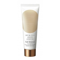 Sensai Silky Bronze Cellular Protective Cream For Face Spf 50 50ML