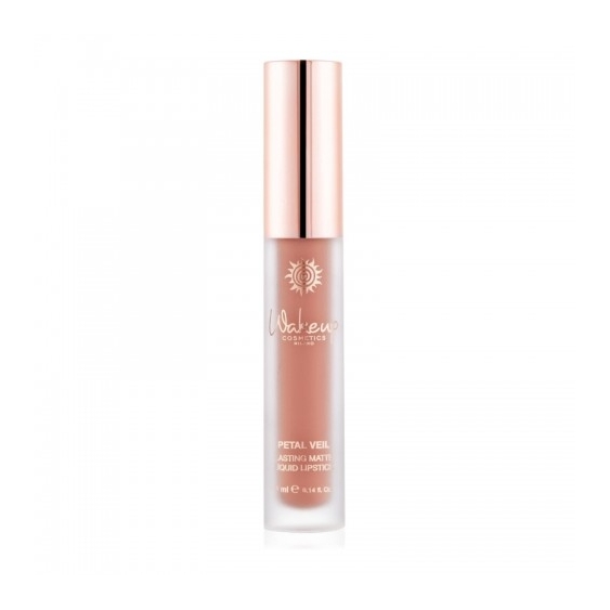 Wakeup Petal Veil Liquid Lipstick Rossetto Opaco N. 01 Nude Peach