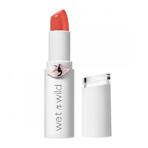 Wet N Wild Mega Last High-Shine Lip Color Rossetto Bellini Overflow