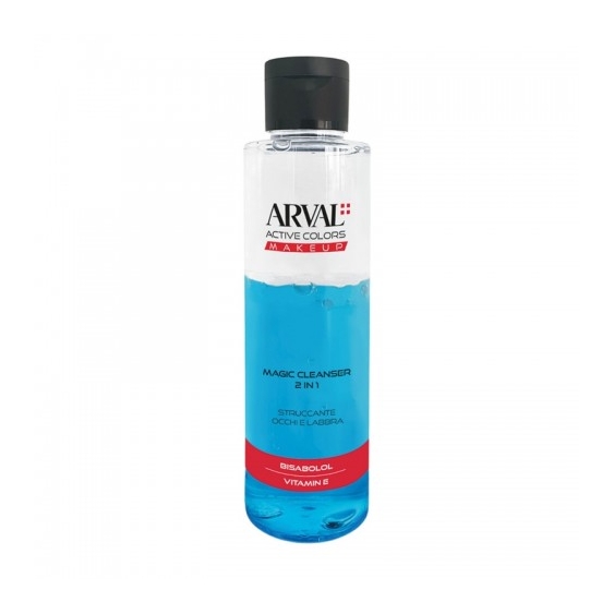 Arval Magic Cleanser 2 In 1 Struccante Bifasico Occhi E Labbra 150 Ml