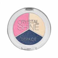 Divage Crystal Shine Ombretto N.02 Rose Champagne Blue