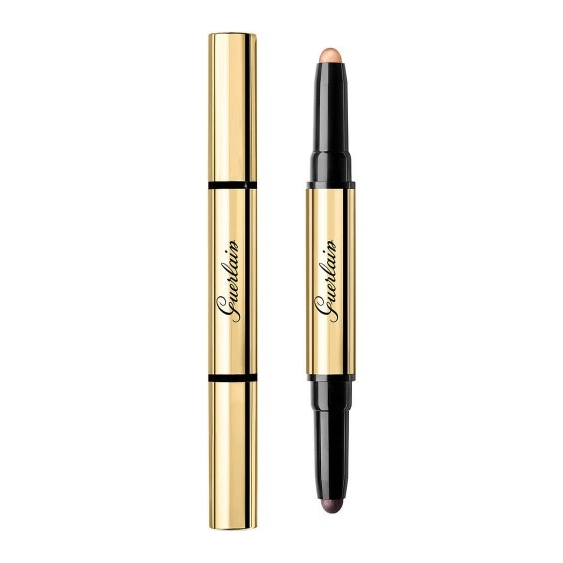 Guerlain Mad Eyes Contrast Shadow Duo Ombretto Doppia Nuance Deep Plum/Shiny Gold