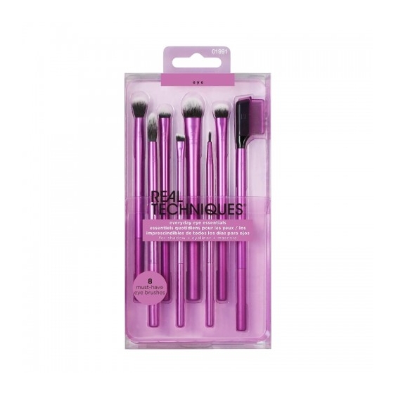 Real Techniques Everyday Eye Essentials Set Di Pennelli Per Il Make-Up
