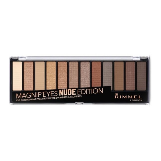 Rimmel Magnif’Eyes Palette Di Ombretti N.001 Nude Edition