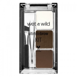 Wet N Wild Ultimate Brow Kit Set Per La Cura Delle Sopracciglia N.497 Soft Brown