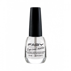 Faby Top Coat Matte Smalto Per Unghie 15 Ml