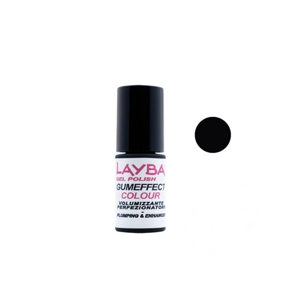 Layla Layba Gumeffect Colour Smalto Gel N. 12 Black 40