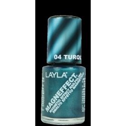 Layla Smalto Per Unghie Magneffect Effetto Magnetico N04 Turquoise Wave