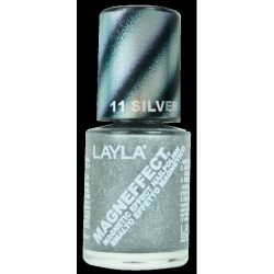Layla Smalto Per Unghie Magneffect Effetto Magnetico N11 Silver Galaxy