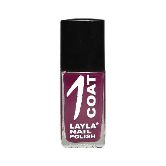 Layla 1 Coat Nail Polish Smalto 23 Cranberry