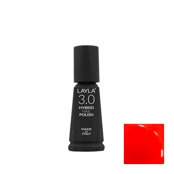 Layla 3.0 Hybrid Nail Polish Smalto Effetto Gel N. 25 Hybridiva