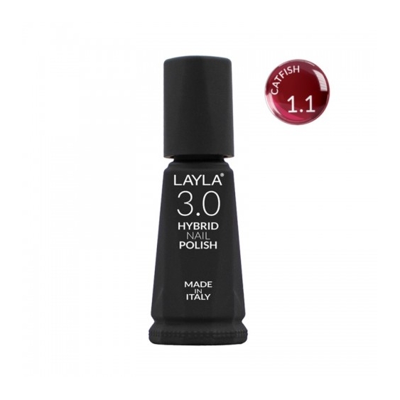 Layla 3.0 Hybrid Nail Polish Smalto Per Unghie N.1.1 Catfish