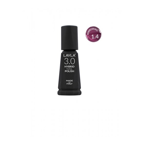 Layla 3.0 Hybrid Nail Polish Smalto Per Unghie N.1.4 Mirroring