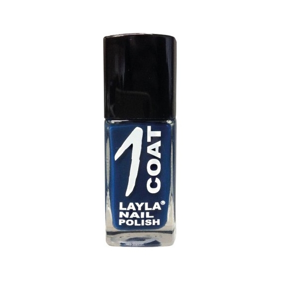 Layla 1 Coat Nail Polish Smalto 8 Surf Blu