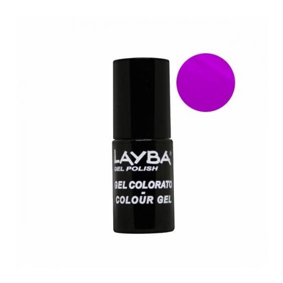 Layla Layba Gel Polish Smalto Semipermanente N. 643 Purple Shock
