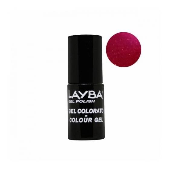 Layla Layba Gel Polish Smalto Semipermanente N. 656 Noisy Red
