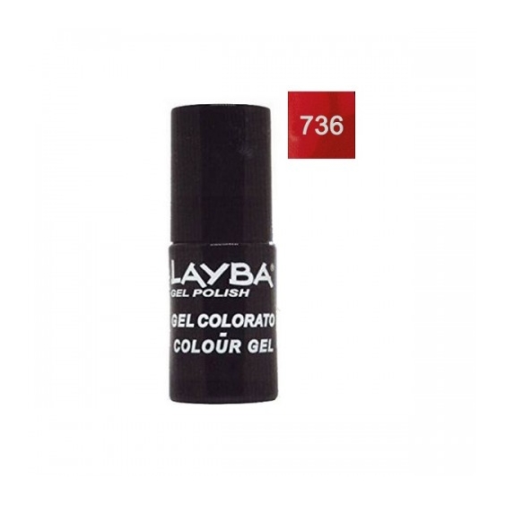 Layla Layba Gel Polish Smalto Semipermanente N.736