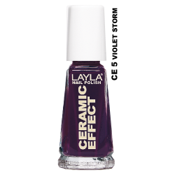Layla Smalto Per Unghie Ceramic Effect 05 Violet Storm
