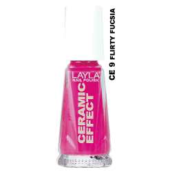 Layla Smalto Per Unghie Ceramic Effect 09 Flirty Fucsia