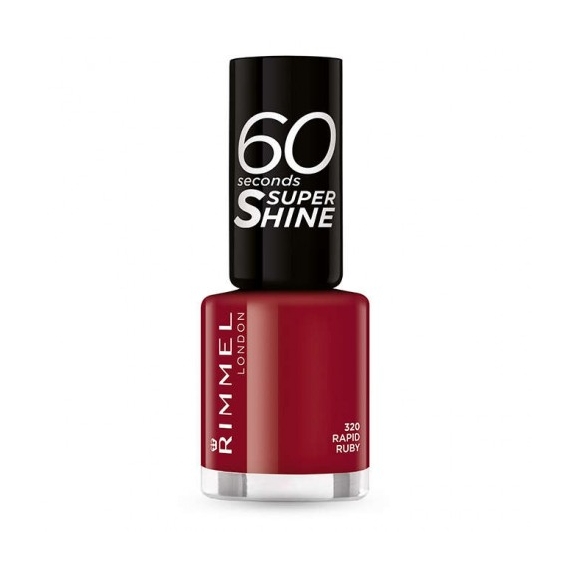 Rimmel Smalto Per Unghie 60 Seconds Super Shine 320 Rapid Ruby