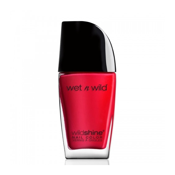 Wet N Wild Wild Shine Nail Color Smalto E476E Red Red