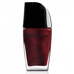 Wet N Wild Wild Shine Nail Color Smalto E486C Burgundy Frost