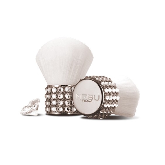 Nebu Luxury Kabuki Sonic Platino Pennello Make-Up