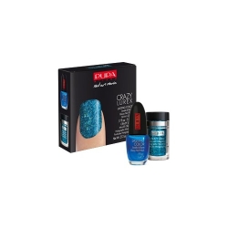 Pupa Crazy Lurex Nail Art Kit 05 Blue Lurex Kit Smalto