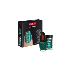 Pupa Crazy Lurex Nail Art Kit 06 Green Lurex Kit Smalto