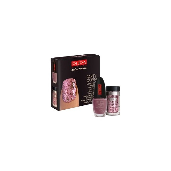 Pupa Party Queen Nail Art Kit 03 Pink Party Kit Smalto