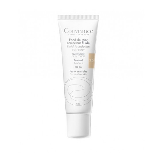 Avene Couvrance Fondotinta Correttore Fluido 02 Naturale 30 Ml