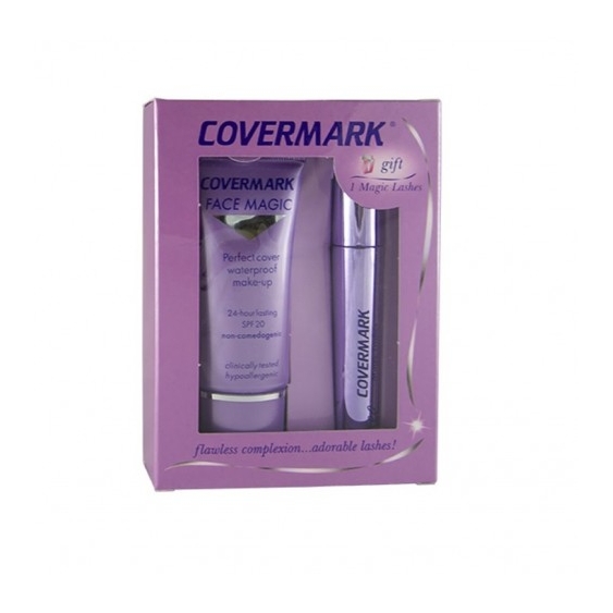 Covermark Duo Pack Face Magic Fondotinta Coprente N.5 + Mascara Magic Lashers