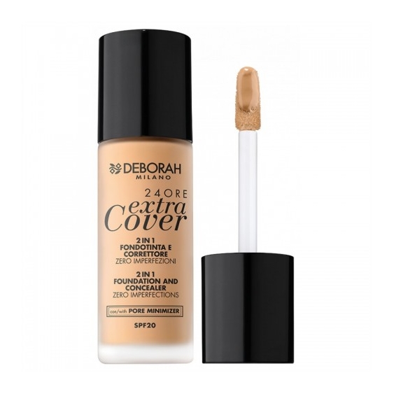 Deborah 24 Ore Extra Cover 2In1 Fondotinta E Correttore Spf20 N. 03 Sand
