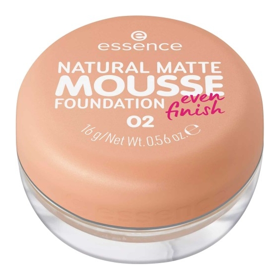 Essence Natural Matte Mousse Fondotinta N. 02