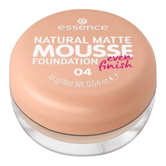 Essence Natural Matte Mousse Fondotinta N. 04
