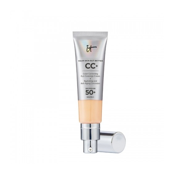 It Cosmetics Cc+ Full Coverage Cream Spf50+ Fondotinta Fluido Light Medium