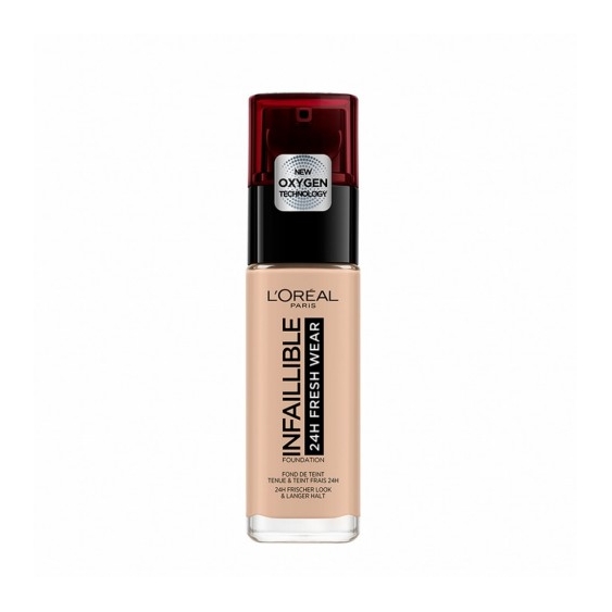 L'Oreal Paris Infaillible 24H Fresh Wear Fondotinta Liquido N.110 Vanille Rosé