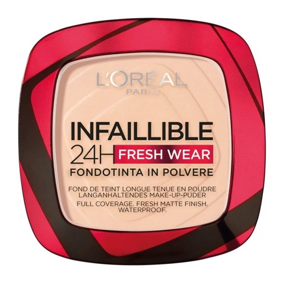 L'Oreal Paris Infaillible 24H Fresh Wear Fondotinta In Polvere N.180 Rose Sand