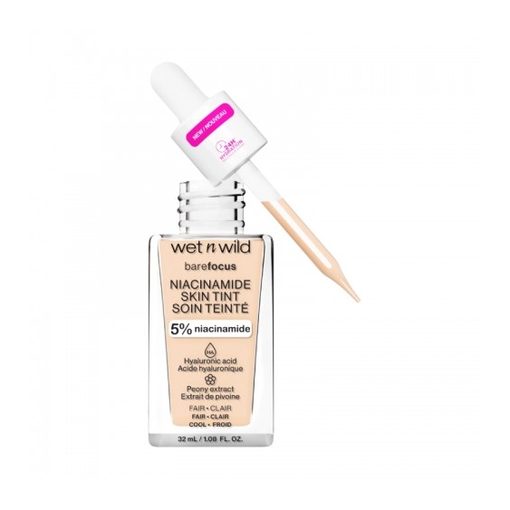 Wet N Wild Bare Focus Fondotinta Con Niacinamide Fair