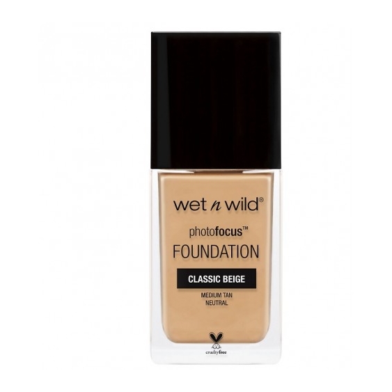 Wet N Wild Photofocus Foundation Fondotinta Fluido Classic Beige