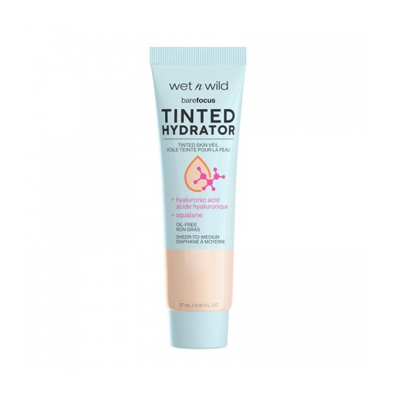 Wet N Wild Bare Focus Tinted Hydrator Tinted Skin Veil Idratante Colorato N. 4063E Light Medium