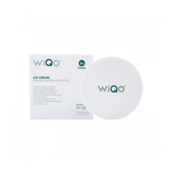 Wiqo Icp Invisible Colored Protective Crema Colorata Compatta N.04 Medium